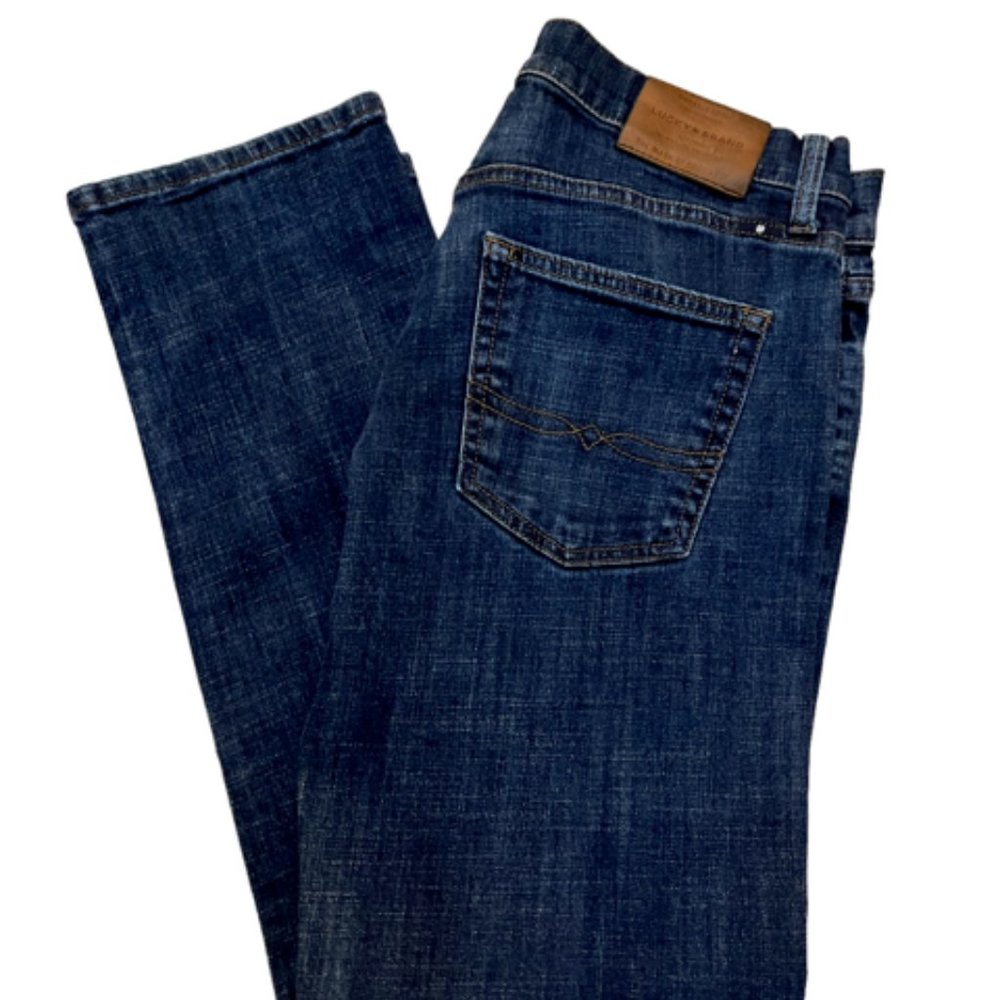 221 Lucky Brand Original Straight Blue Gold